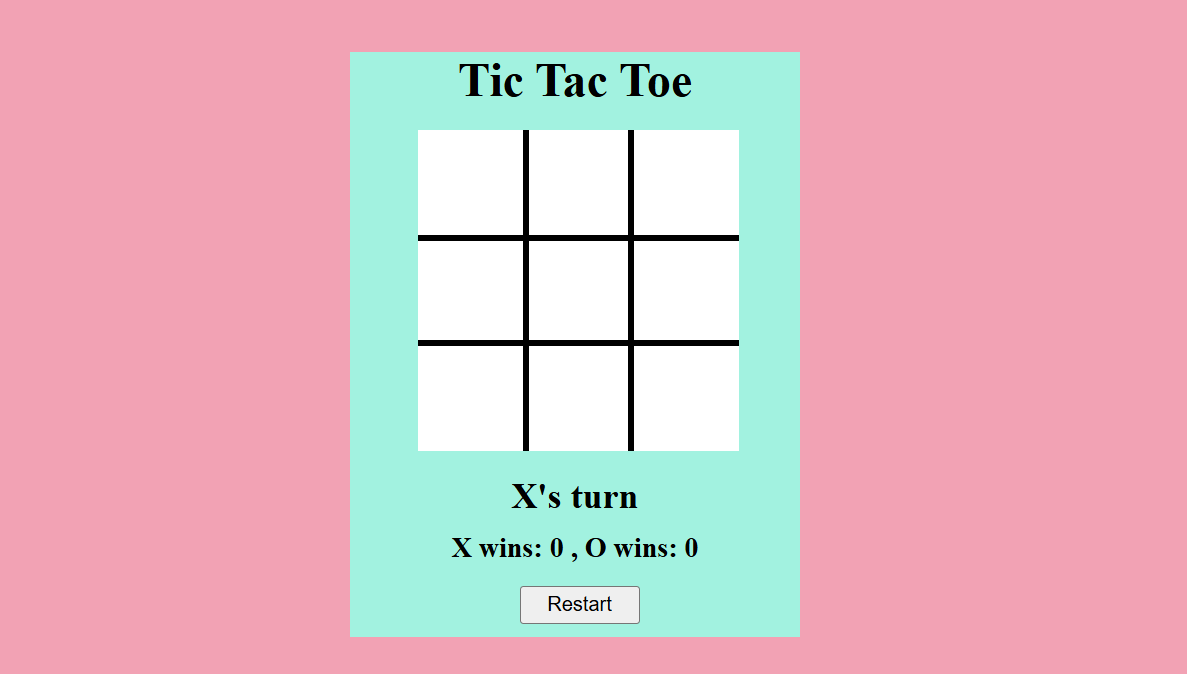 Tic Tac Toe Game
